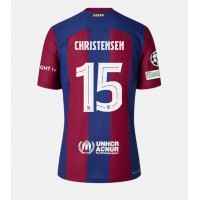Billiga Barcelona Andreas Christensen #15 Hemma fotbollskläder 2023-24 Kortärmad